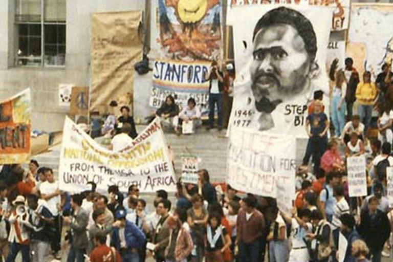 Image of twLF rally 1999 at Sproul Plaza