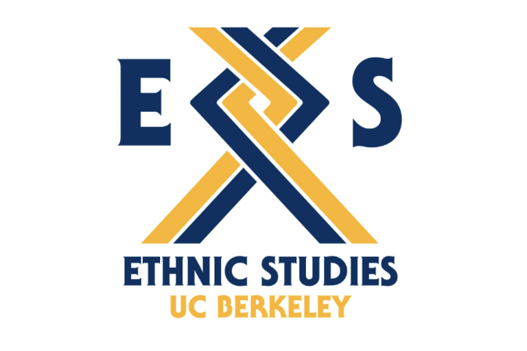 image of The Department of Ethnic Studies logo yellow and blue