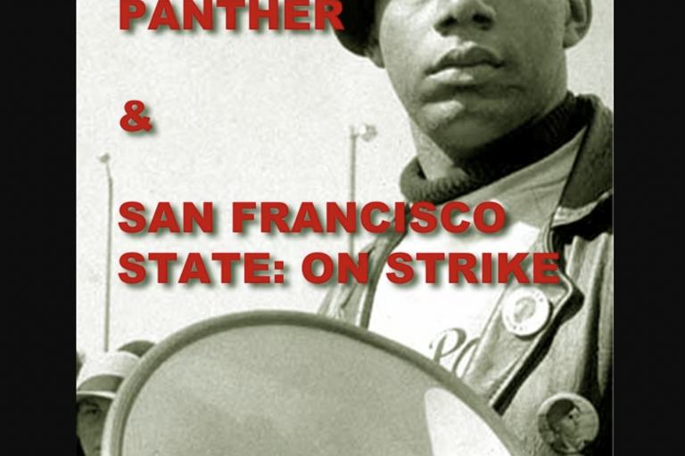 Poster for the movie  "Black Panther / San Francisco State: On Strike".